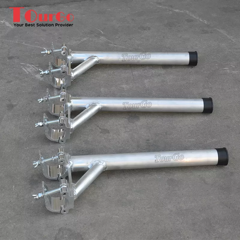 TourGo Aluminum Lighting Truss Boom Arm with Clamp for F34/F44 Truss, 0.5m Length