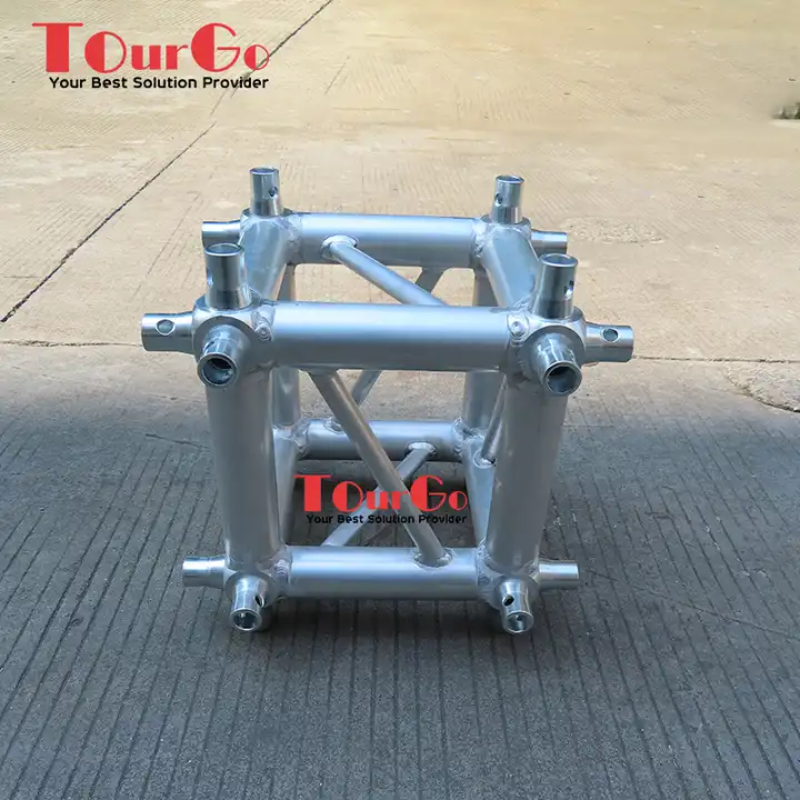 TUV Certified Aluminum Stage Truss Accessory Aluminum Spigot Truss Connector Six Way Box Corner Block