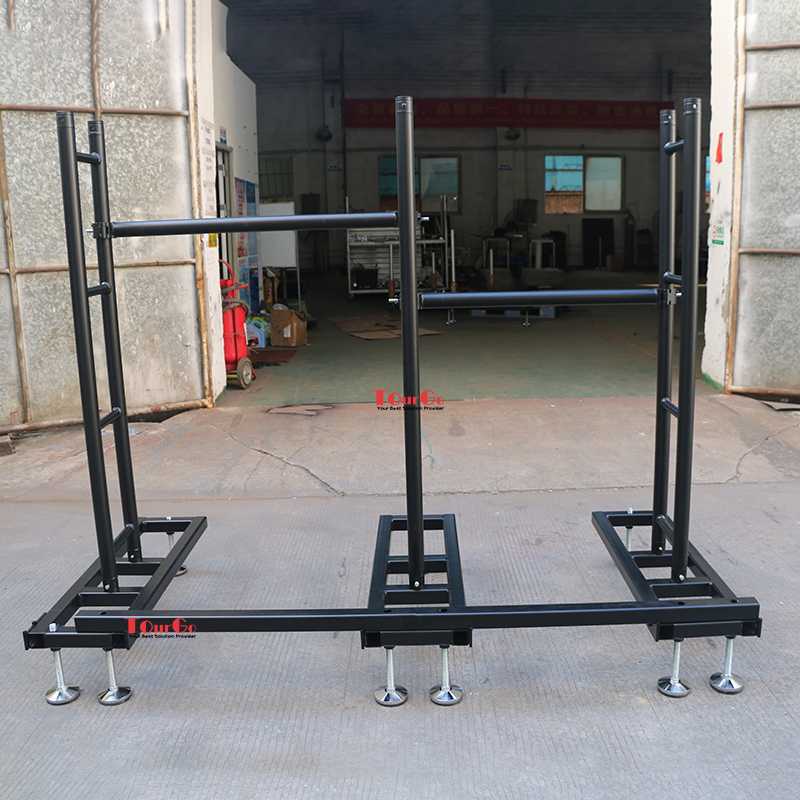 TourGo 5X3m Modular LED Screen Ground Support Truss Stack System