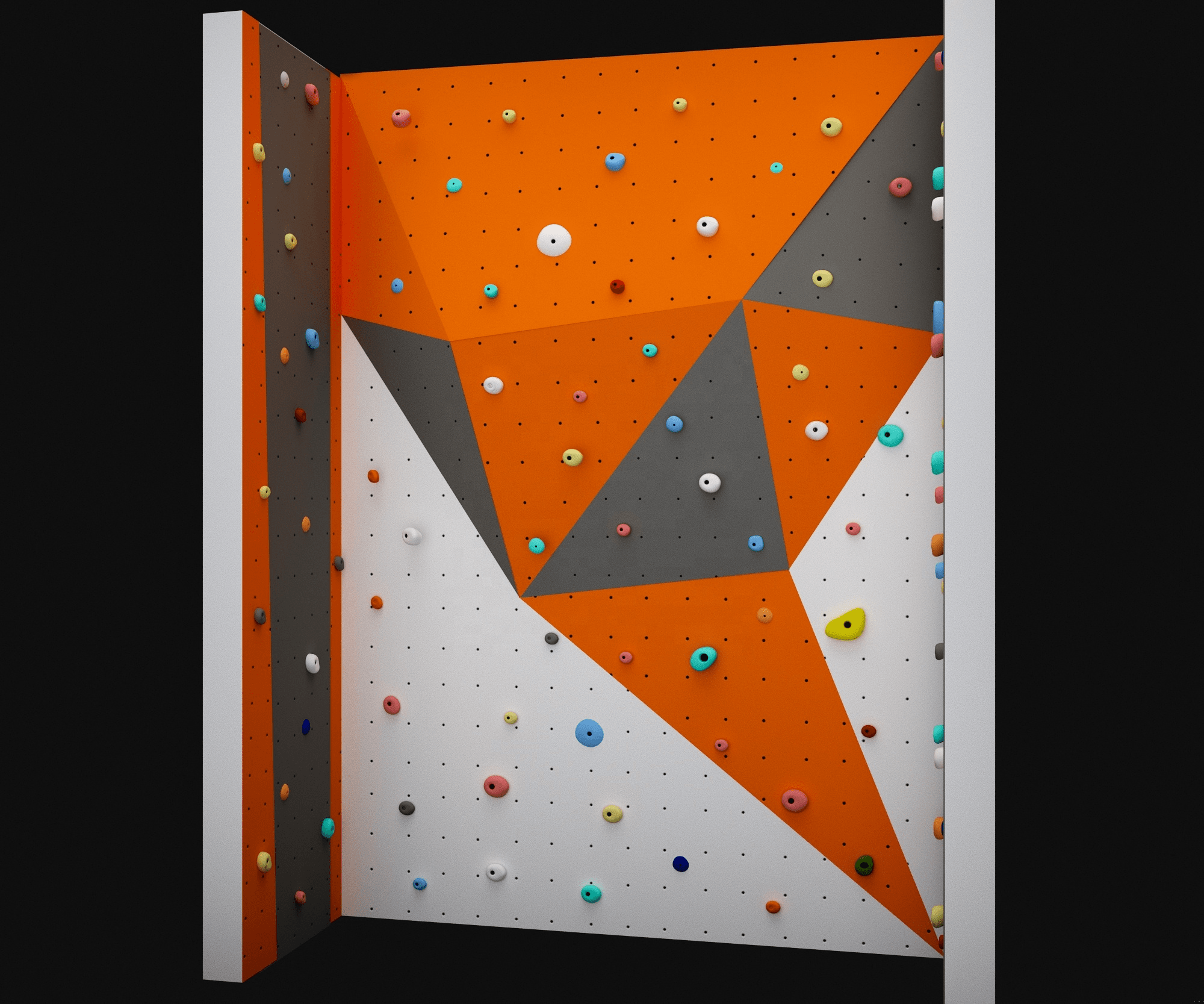 New Customized Good Playground Equipment Kids Climbing Wall