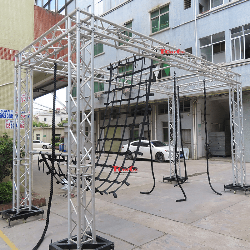 Outdoor Ninja Warrior Obstacle Climbing Cargo Net for Kids