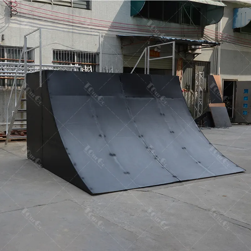 Outdoor Kids Warped Wall Adult Ninja Warrior Obstacle