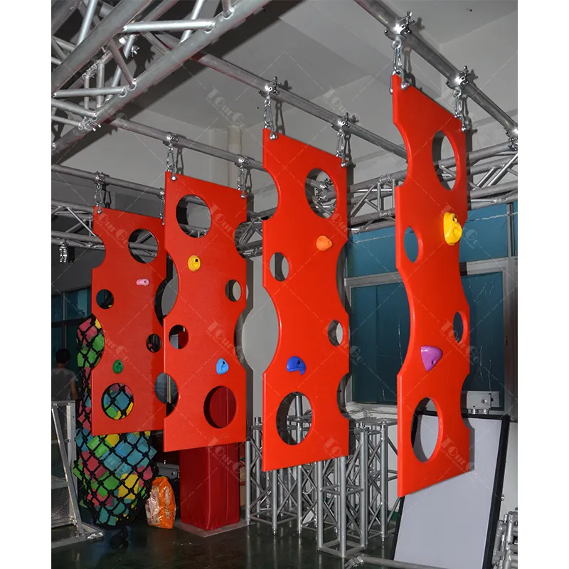 Indoor Kids Ninja Warrior Obstacles Hanging Door Cheese Door