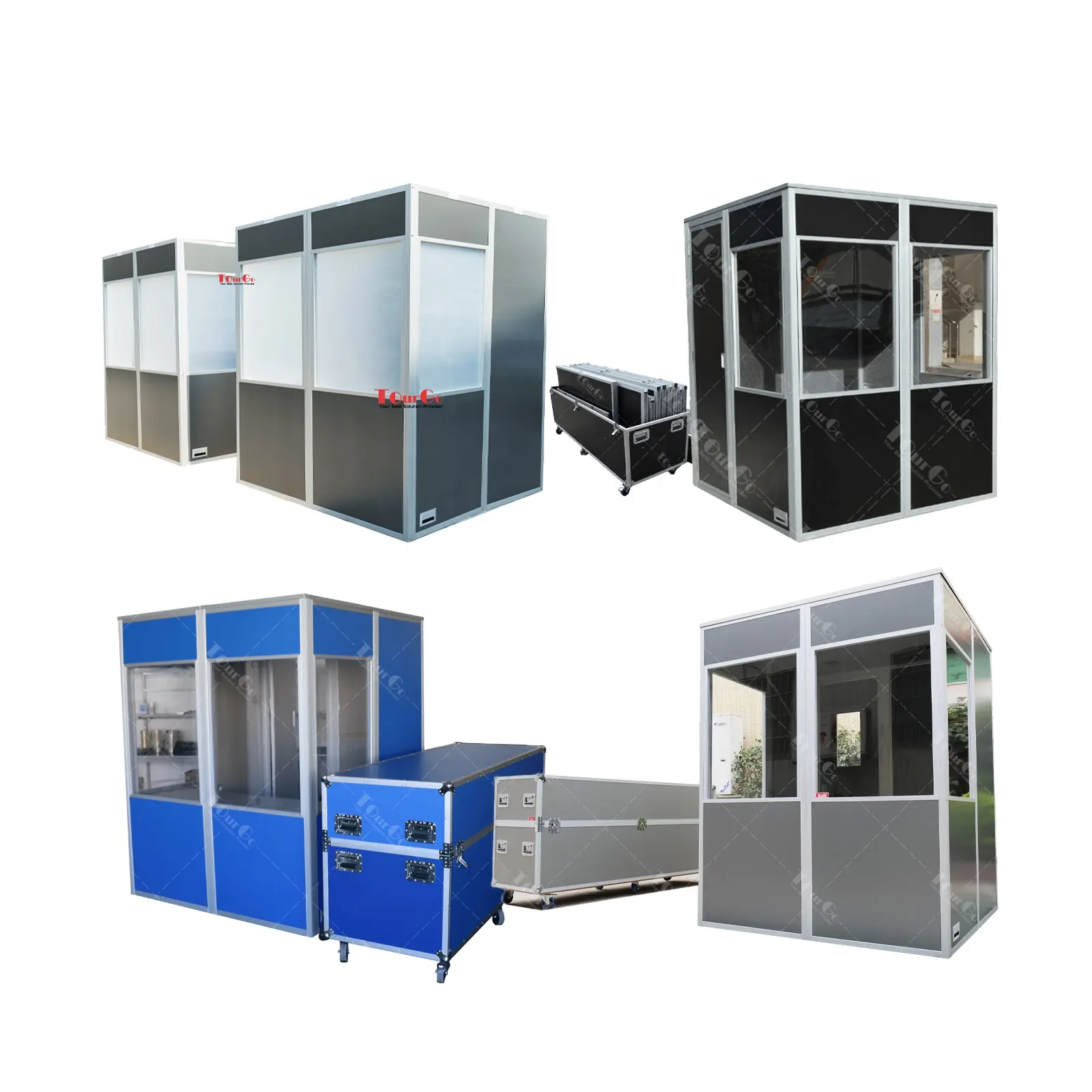 2 Person People New ISO4043-2016 Simultaneous Interpretation Translation Interpreter Booths Booth for international conference