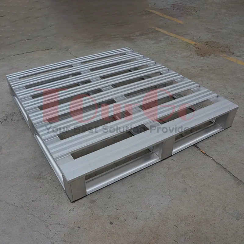 Heavy Duty Aluminium Pallet Warehouse Industry Storage Logistics Steel Pallet Forklift Pallet