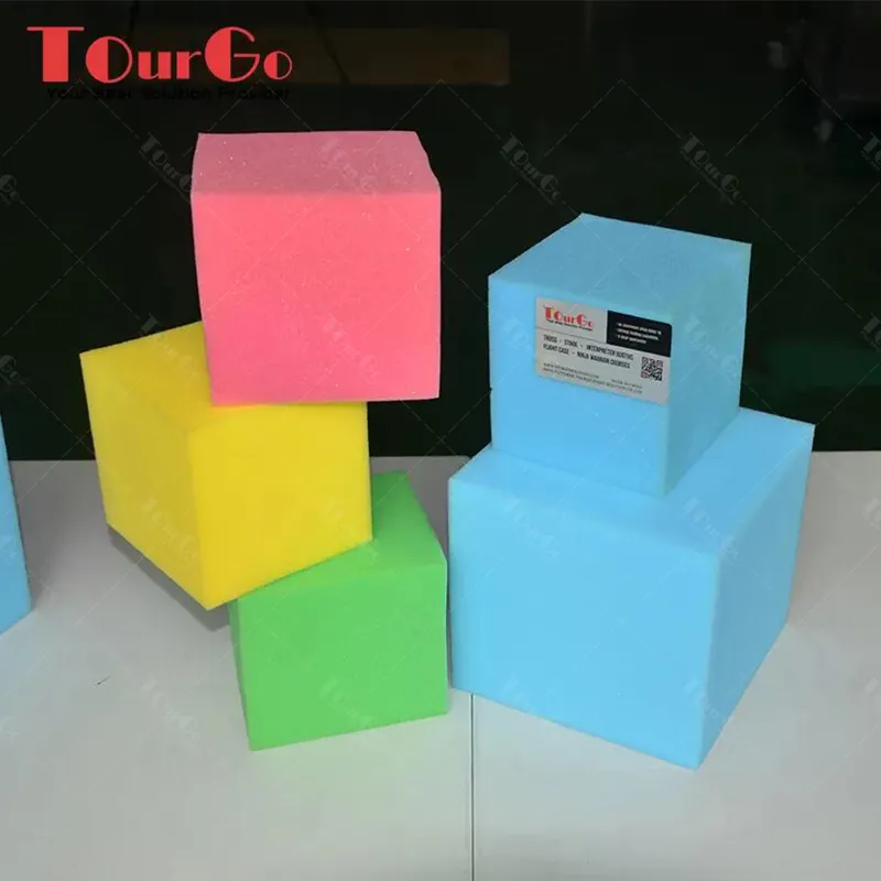 High Density Foam Pit Blocks Sponge Foam Cube for Indoor Trampoline Park Gymnastic Foam Pit