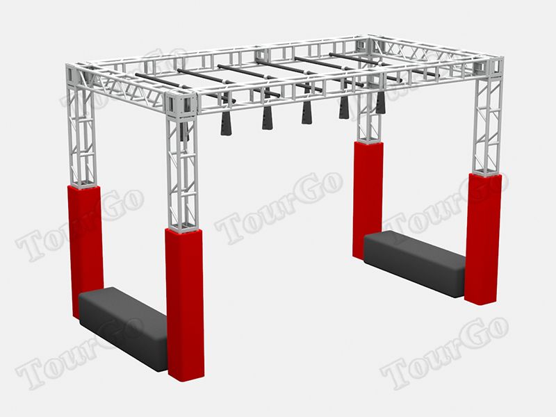 HANGING BUNGEE ROPES-Ninja Obstacle Elements