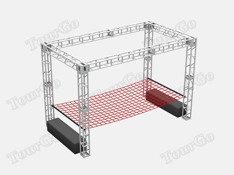 HORIZONTAL CARGO NET–Ninja Obstacle Elements