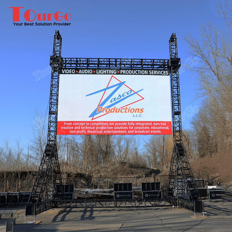 TourGo High Quality jbl Line Array / LED Screen Truss Lifting for Sale