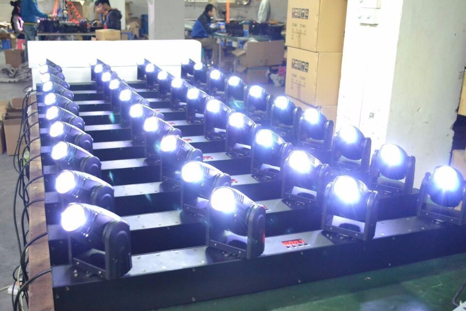 RGBW Mini LED Beam 4x10w moving head lights