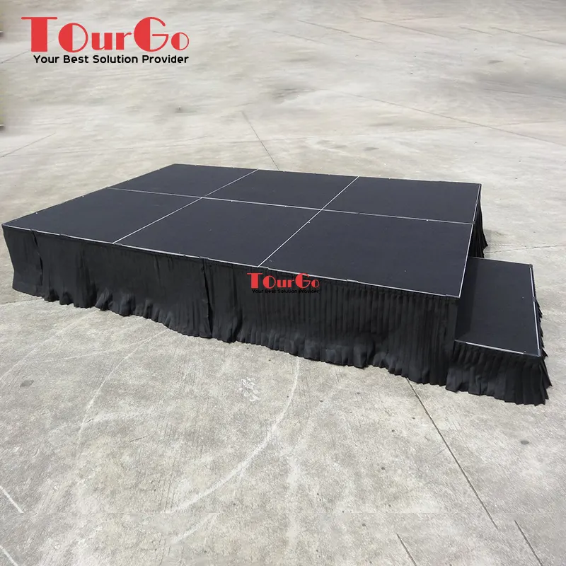 4X4 ft Aluminium Portable Stage Riser Platform for Sale