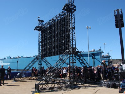 TourGo High Quality Hot Sell LED Screen Backdrop Truss System