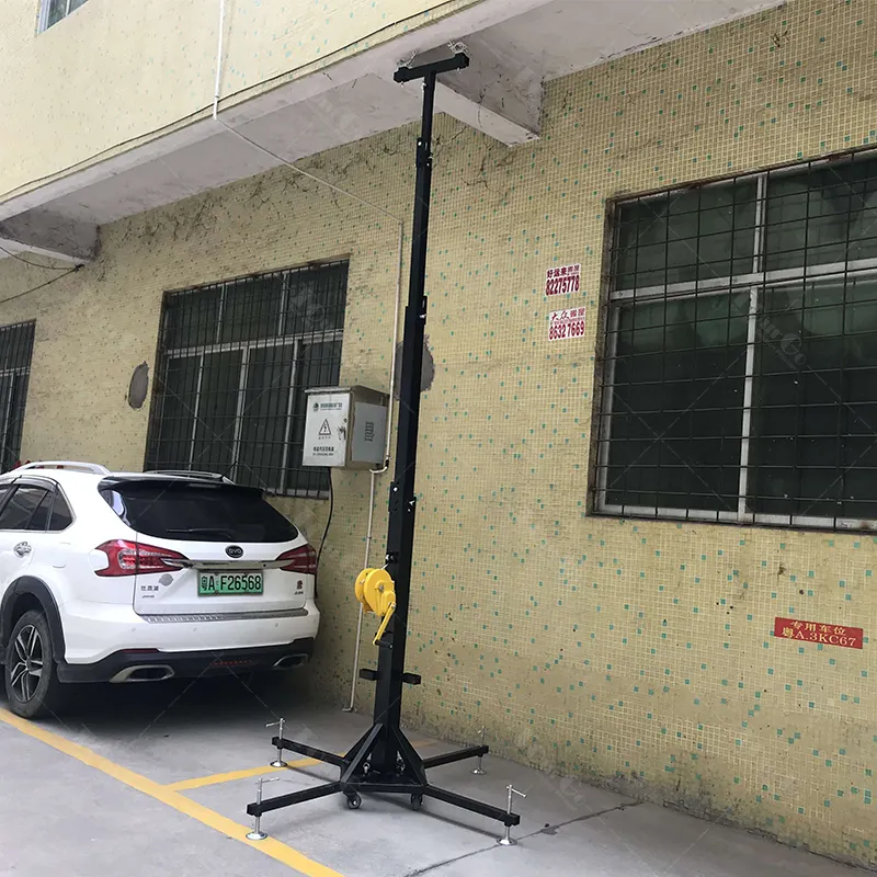 Tourgo 6m 250kg Heavy Duty Truss Crank Stand for Event Lighting Truss