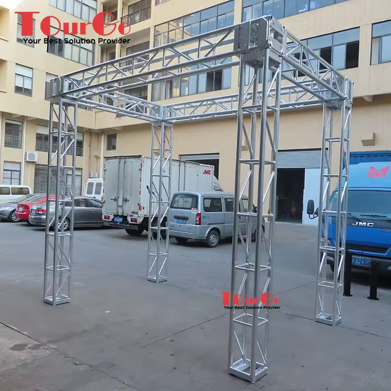 305x305mm Aluminum Tomcat Ninja Warrior Obstacle Course Truss