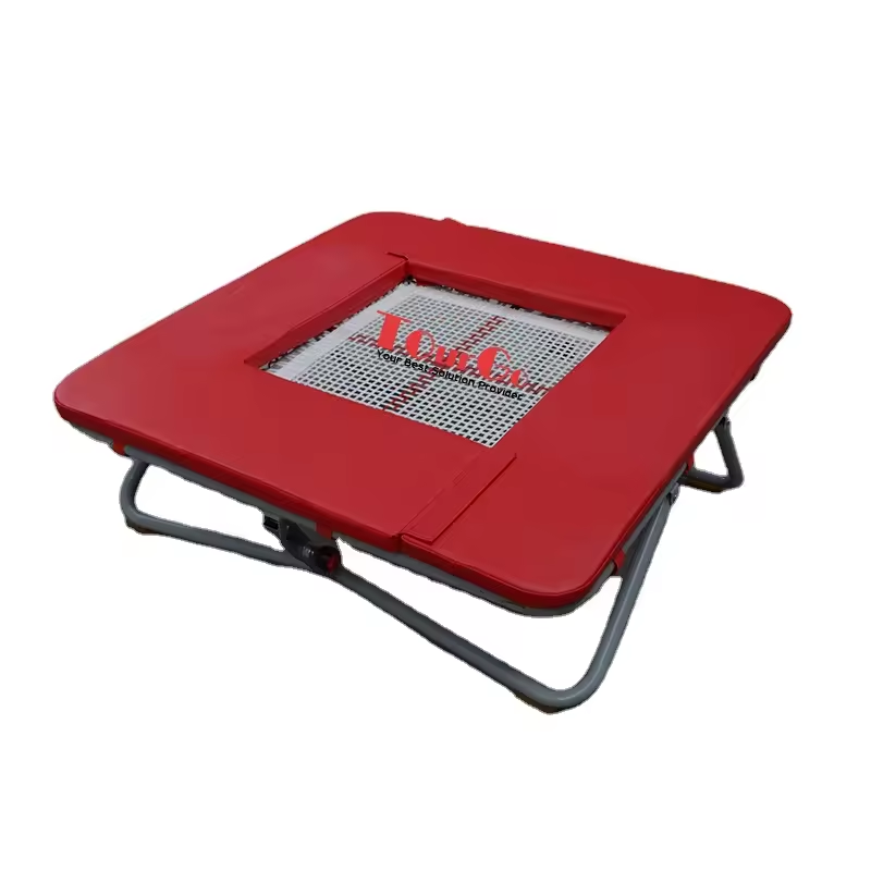 Adjustable Inclined Gymnastic Mini Trampoline for Ninja Training