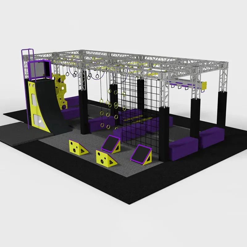 TourGo American Ninja Warrior Obstacle Course Gym