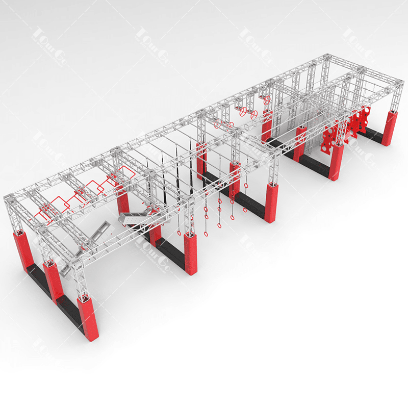 portable fitness / gymnastics obstacle course gear