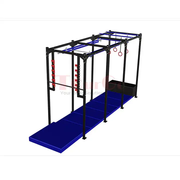 Portable Mobile Outdoor Indoor Backyard American Ninja Warrior Obstacle Course for Kids