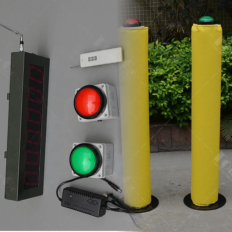 Portable LED Digital Gym Fitness Training Timer with Start and Finish for Ninja Warrior Obstacle Course