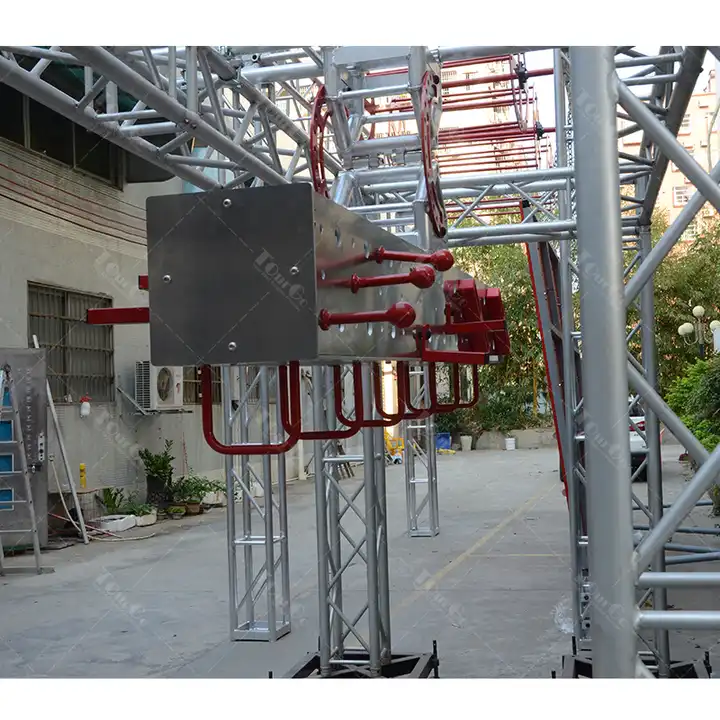 TRAVERSE MONKEY BAR CLIFF HANGER RING TOSS FLOATING STAIRS indoor outdoor American Australia Canada Ninja Warrior Obstacles
