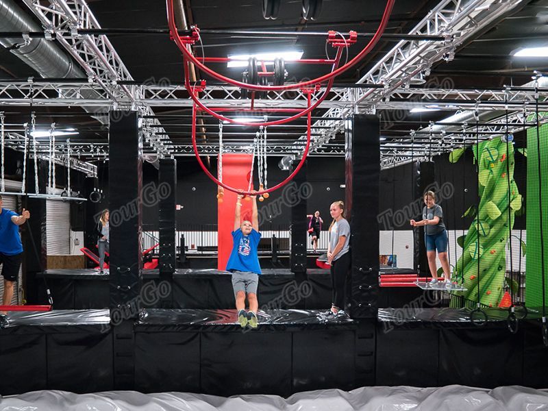 TourGo Ninja Warrior Obstacle Elements for Sale–JUNGLE SWINGS