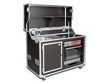 TourGo Custom Flight Case For Cafeteria Flight Case Kitchen