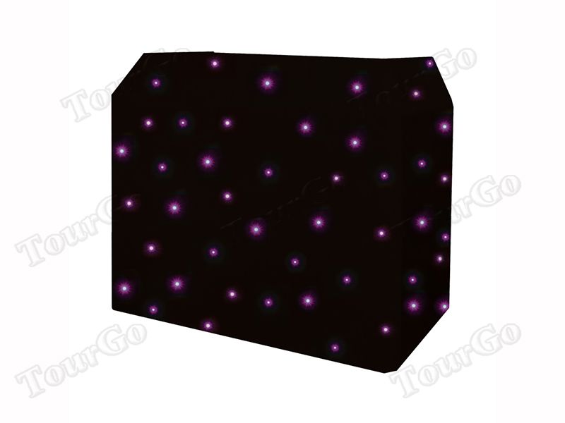 DJ Booth Quad LED Starcloth System