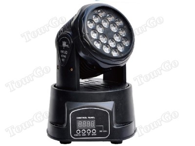 18x3W LED Mini Beam Moving Head Light