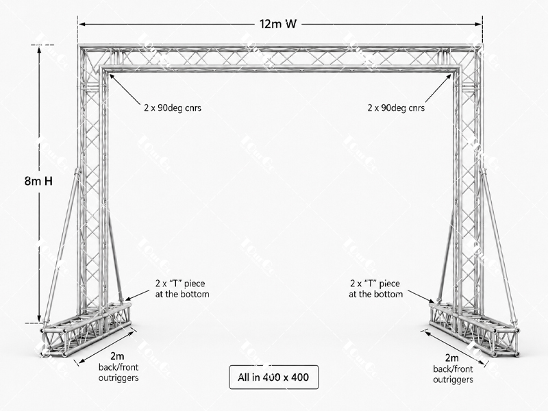 LED SCREEN TRUSS2
