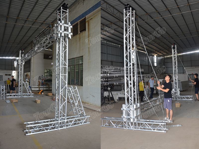 TourGo Aluminum LED Screen Support Truss For LED Display