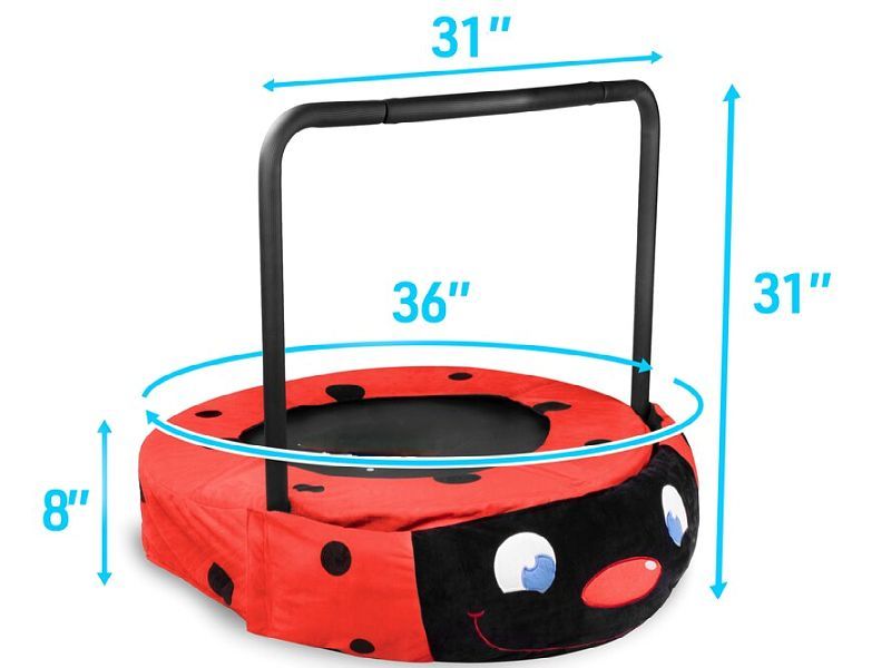 Ladybug Round+Trampoline2
