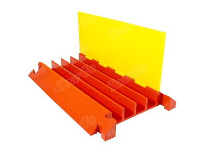 4-Channel Linebacker Cable Protector Ramp for 3″ diameter cables