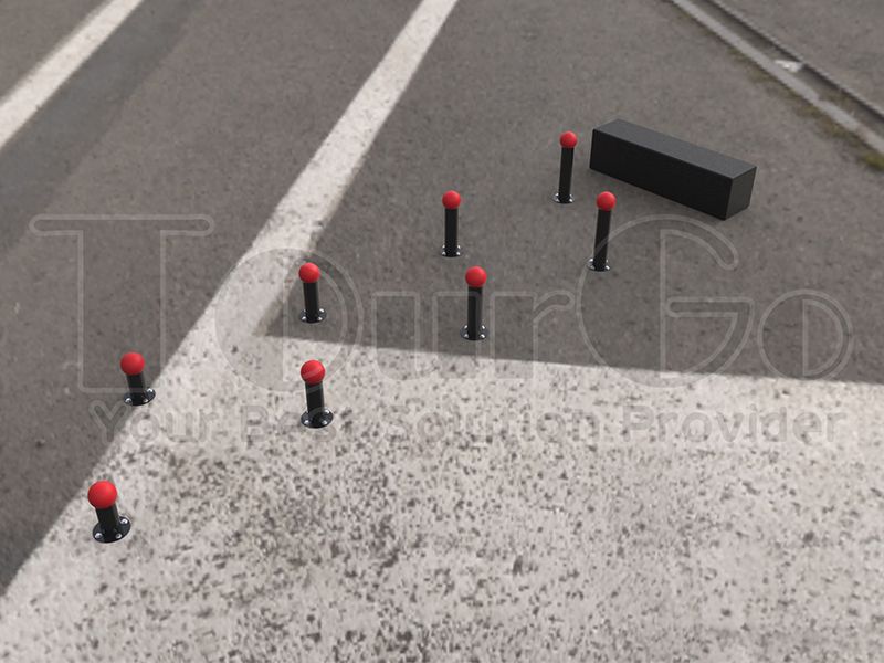 MEIHUA POLES-Ninja Ground Obstacles