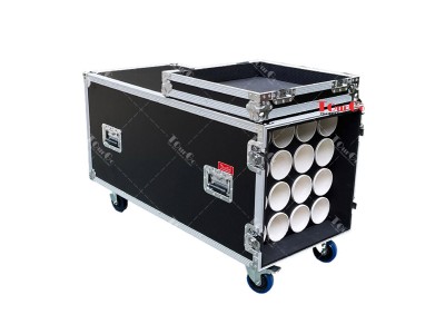 ATA Microphone Transport Box Mic Stand Road Case for 16 tripods