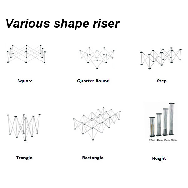 Modular Stage Risers 1