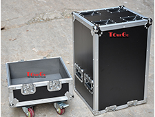 ATA Tray Type Speaker Flight Case For Single Martin XE300 Monitors