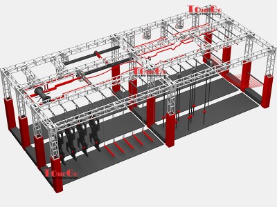 American Ninja Warrior Obstacle Course for Sale