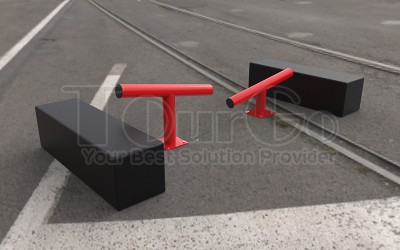 OFFSET PADDED LOGS-Ninja Ground Obstacles