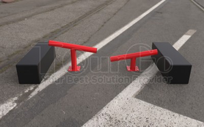 OFFSET PADDED LOGS-Ninja Ground Obstacles