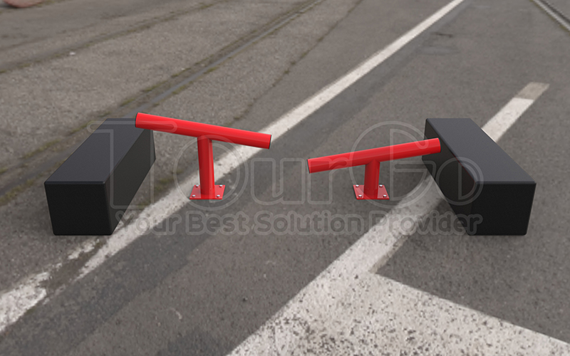 OFFSET PADDED LOGS-Ninja Ground Obstacles