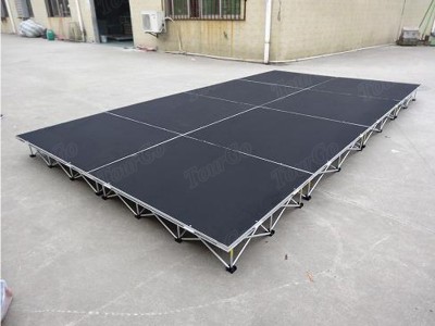 Outdoor Stage Rental Used Portable Stage Performance with Lightweight Stage Risers