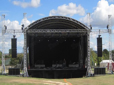 TourGo Aluminum Lighting Truss System for Outdoor Show Stage Equipment