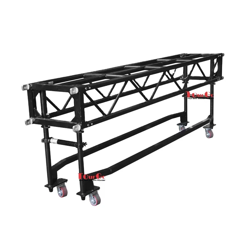 DJ Stage Concert Event Aluminum Moving Head Lights Truss Double Hung Touring Stage Lighting Pre Rig Truss System