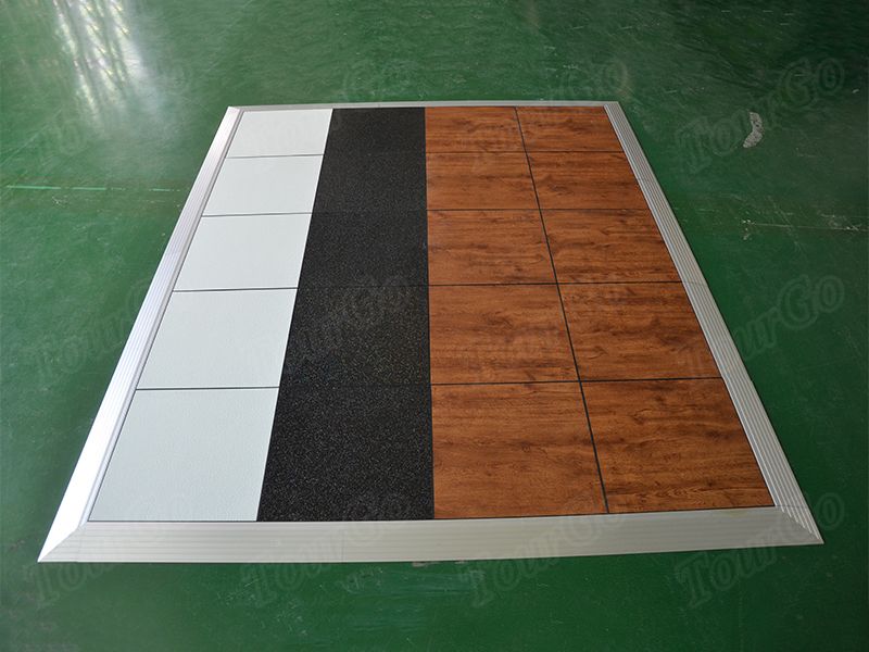 Tourgo Hot Sale PVC Plastic Dance Floor with Portable Dance Floor Prices