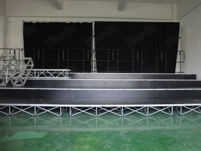 Portable Stage Design Choir Performance Stage System for Larger Church Stage Rental