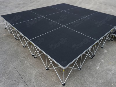 TourGo Outdoor Concert Portable Stage Design Event Stage Platform Used Stage Rental