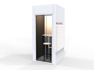 TourGo Informant 1 Person Privacy Phone Booth