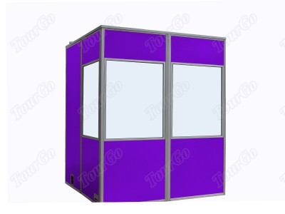 Purple-two-person-interpreter-booths