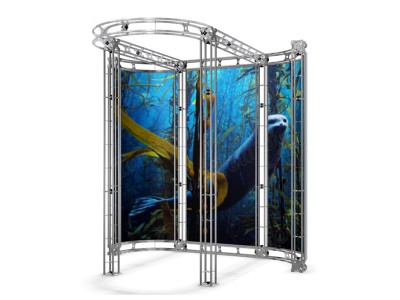 TourGo 10 X 20 Advertising Ideas Booth Exhibition Trade Show Stand Exhibition Display Booth Stand Partition Walls