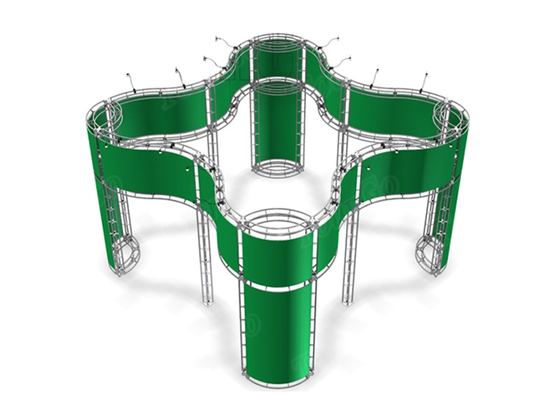 TourGo Custom Portable Trade Show Exhibit displays , Cheap Exhibition Booth Design